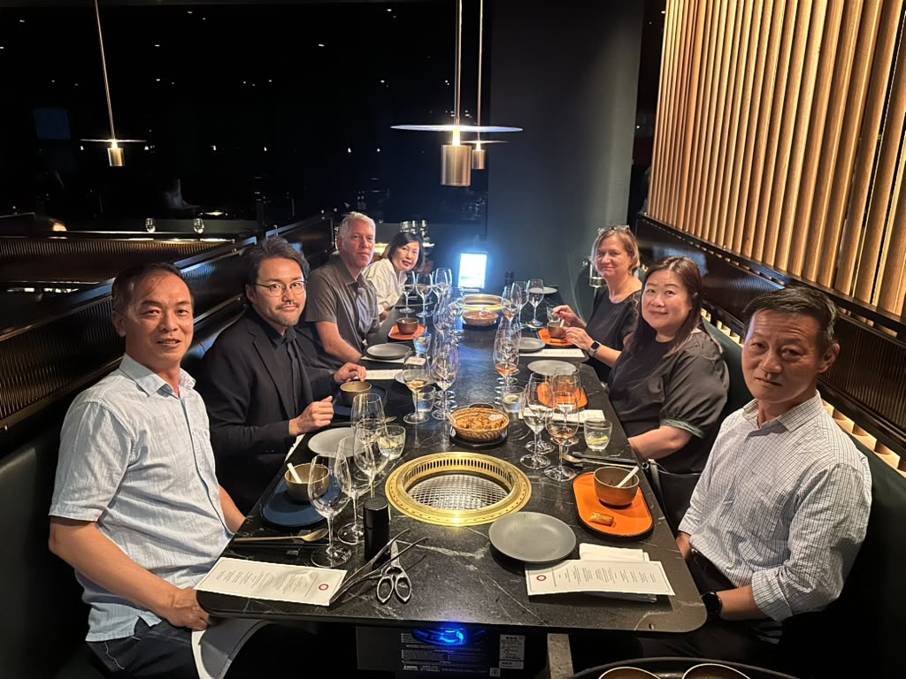 wine dinner at cote korean singapore with williams selyem
